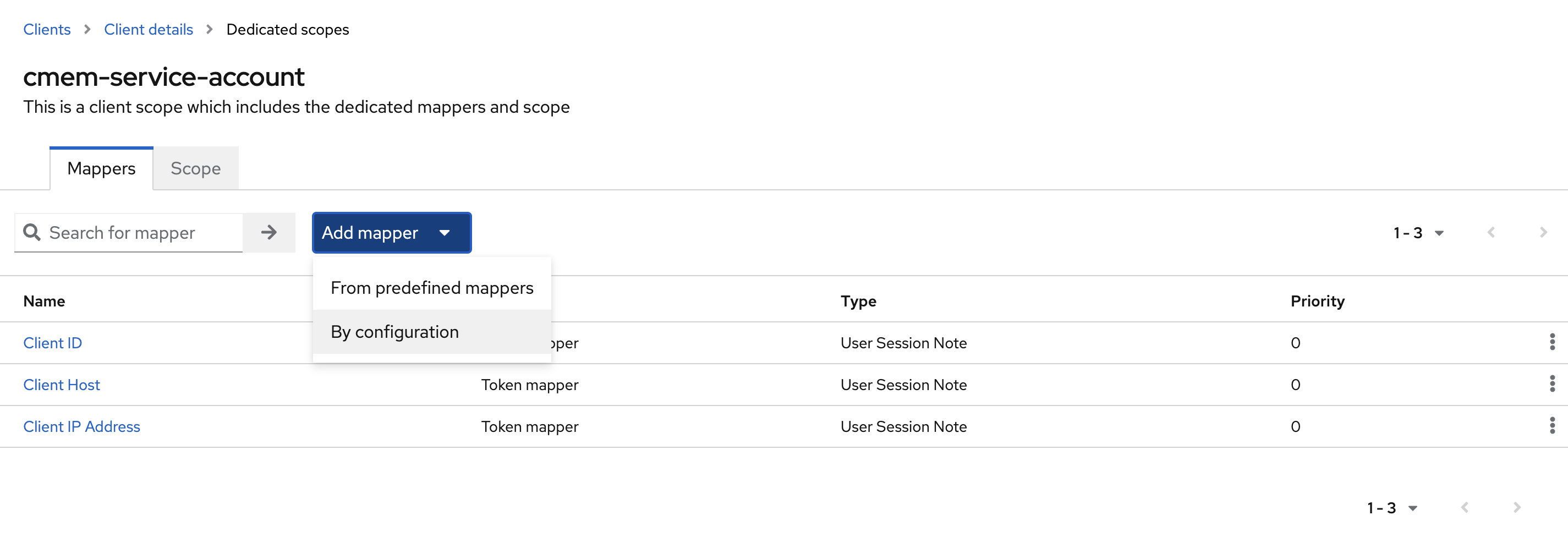 Dialog create mapper