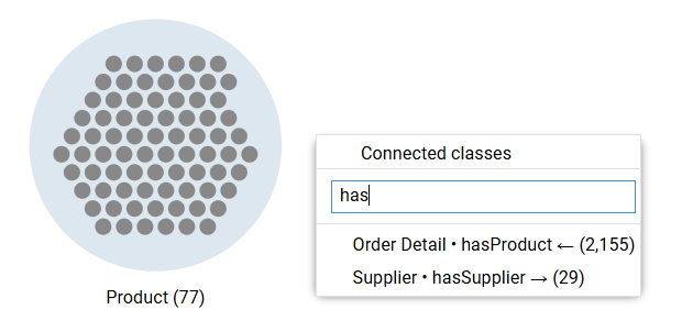 Filtered Expansion Menu