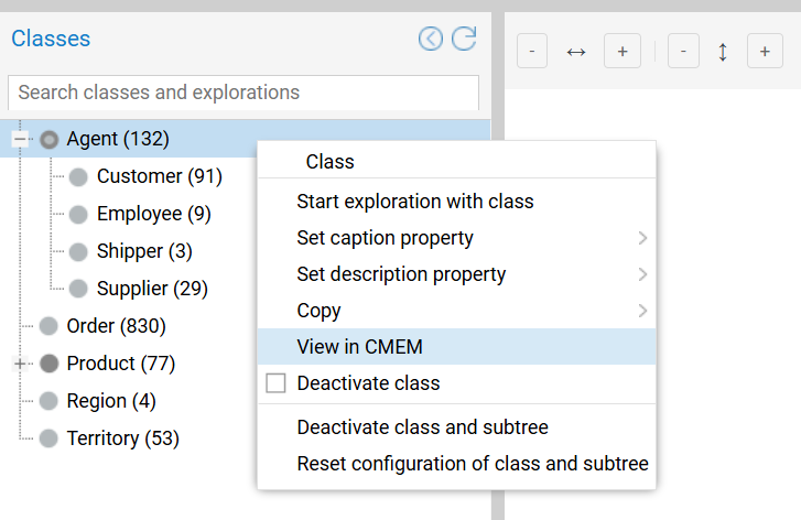 View Class in Corporate Memory