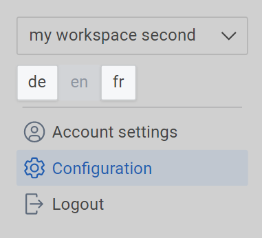 Configuration module