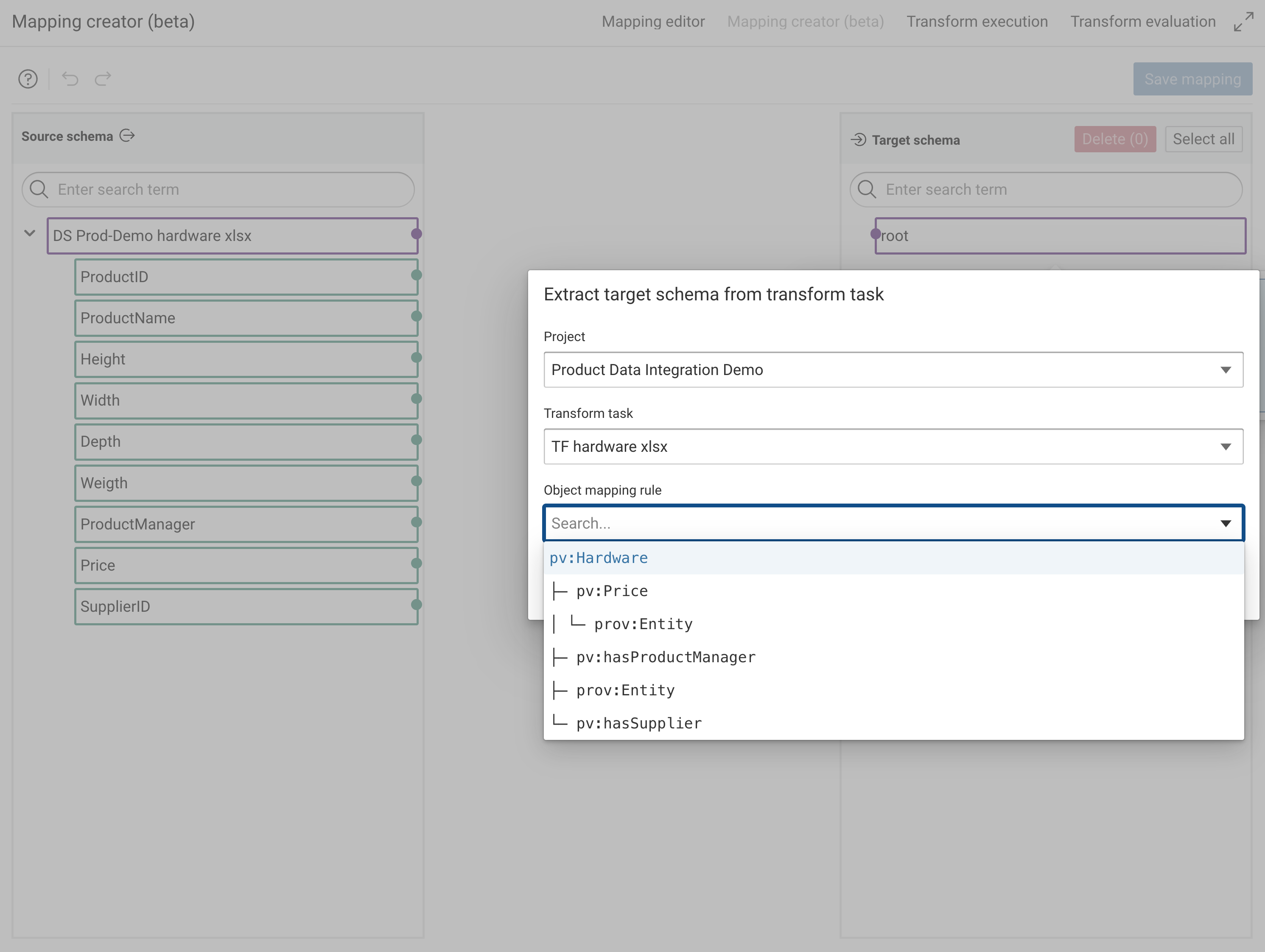 26.1: Build - Target Schema Extraction 26.1: Build - Target Schema Extraction